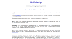 Desktop Screenshot of halidedesign.com